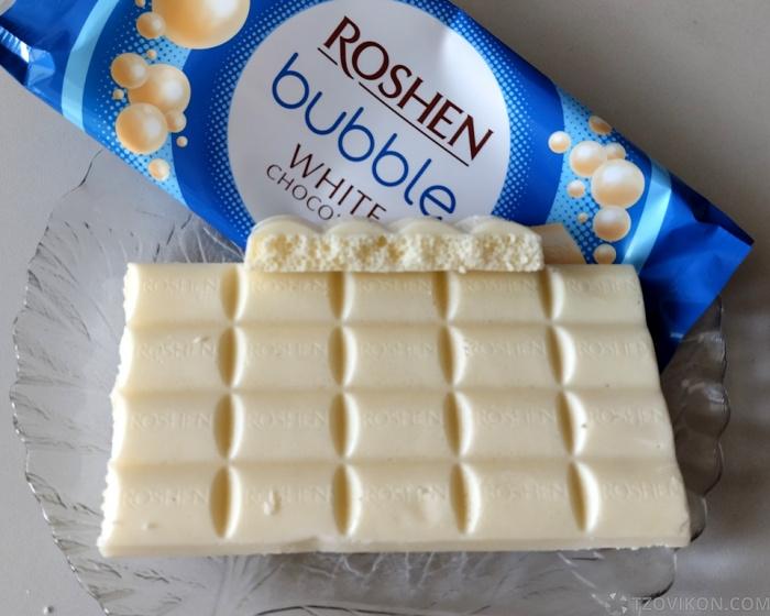 Шоколад пористый белый Roshen
- отзывы