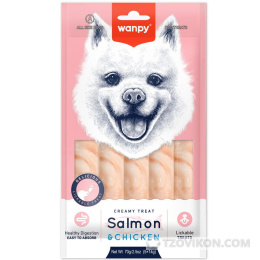 
                            Wanpy Dog Крем лакомство для собак "нежное пюре" из лосося и курицы
                         - отзывы
