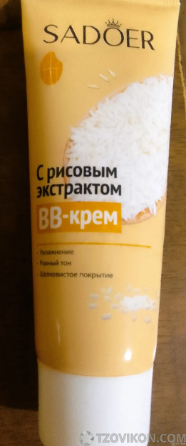 
                            корректирующий BB-Крем для увлажнения и сияния кожи лица Sadoer с рисовым экстрактом
                         - отзывы